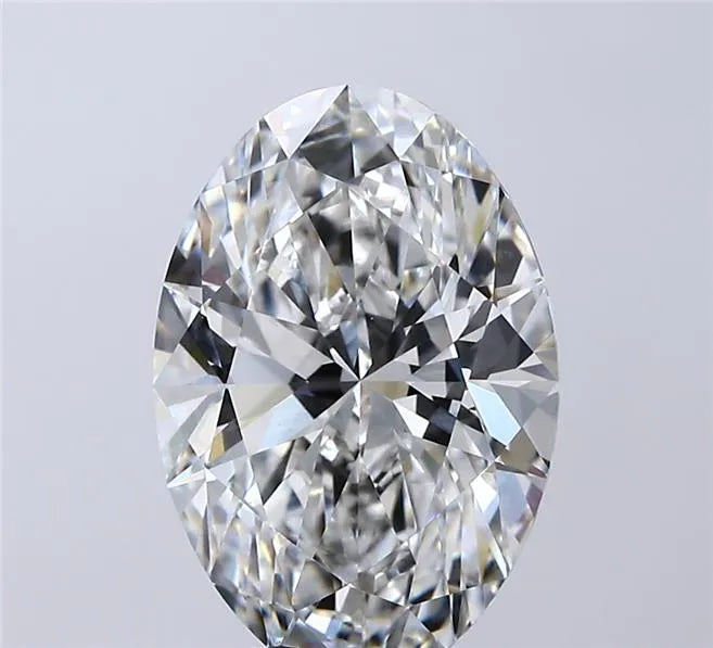 3.54ct Oval Lab Grown Diamond (Colour F, Clarity VVS2, IGI Certified)