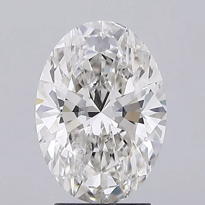 2.71ct Oval Lab Grown Diamond (Colour G, Clarity VS1, IGI Certified)