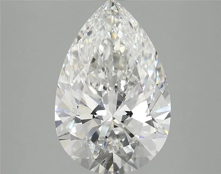 2.92ct Pear Lab Grown Diamond (Colour E, Clarity VVS2, IGI Certified)