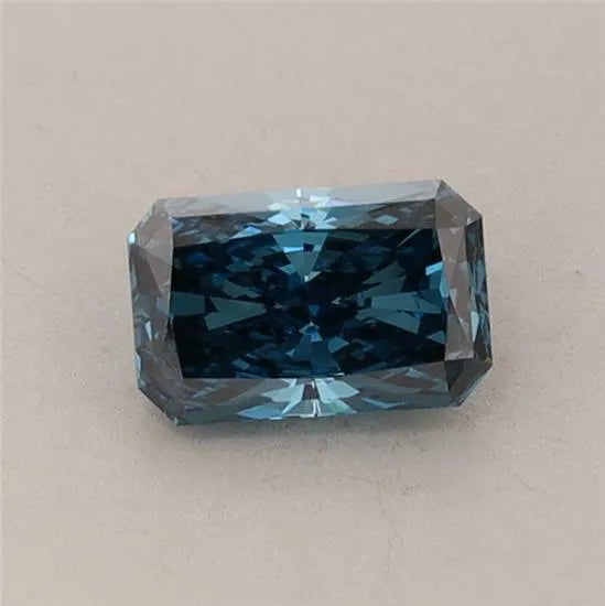 0.48ct Radiant Lab Grown Diamond (Colour Fancy Deep Blue, Clarity VVS2, IGI Certified)
