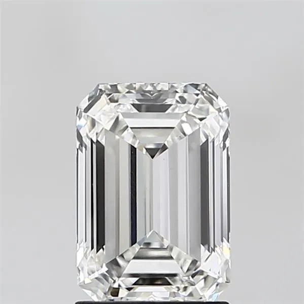 2.00ct Emerald Lab Grown Diamond (Colour F, Clarity VVS2, IGI Certified)