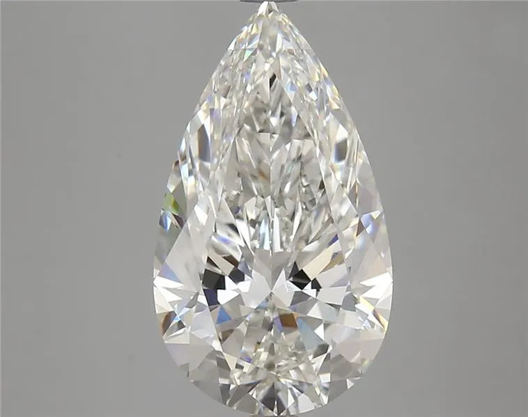 4.42ct Pear Lab Grown Diamond (Colour G, Clarity VS1, IGI Certified)