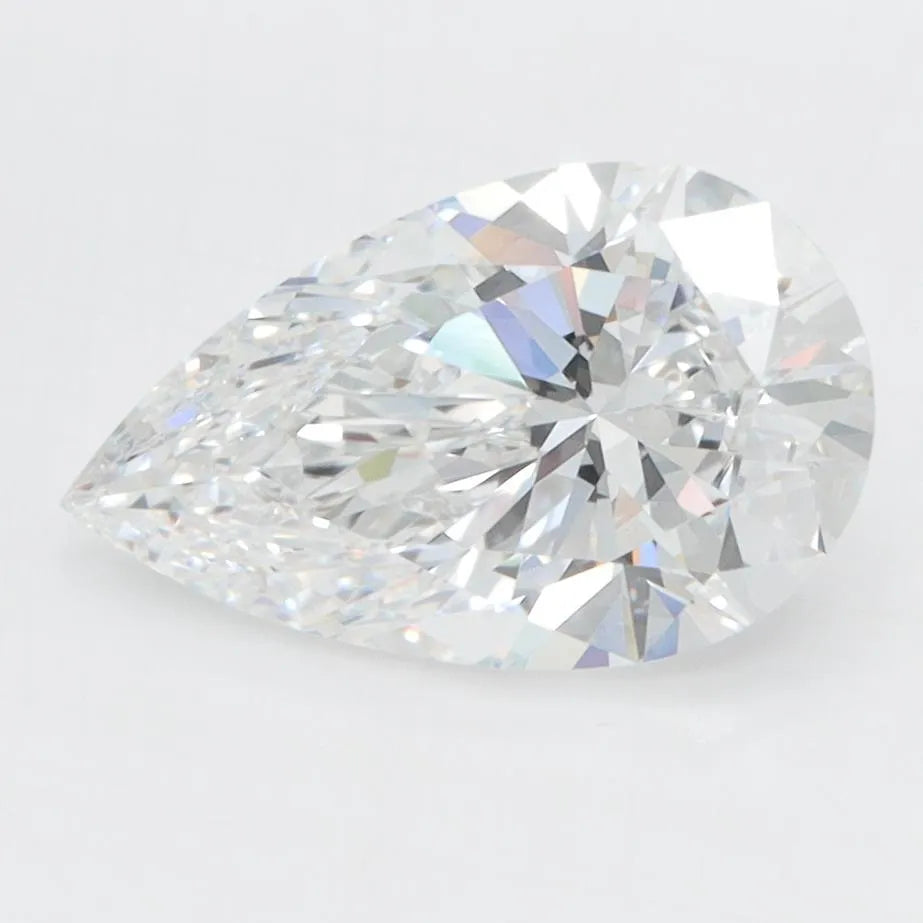 2.00ct Pear Lab Grown Diamond (Colour D, Clarity VVS1, IGI Certified)