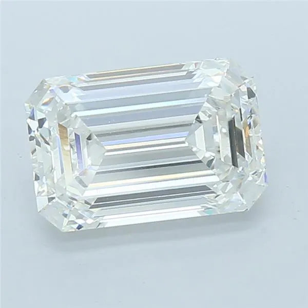 4.04ct Emerald Lab Grown Diamond (Colour G, Clarity VVS2, IGI Certified)