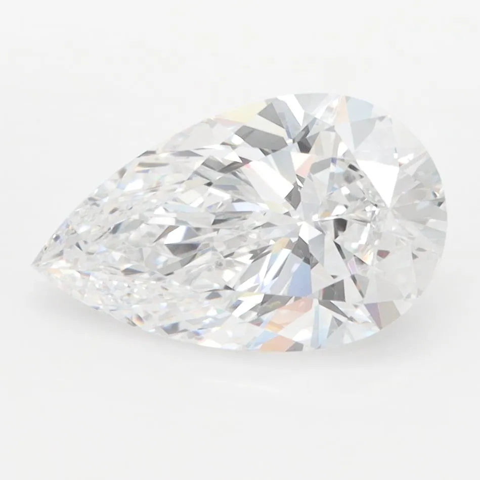 2.09ct Pear Lab Grown Diamond (Colour D, Clarity VVS1, IGI Certified)
