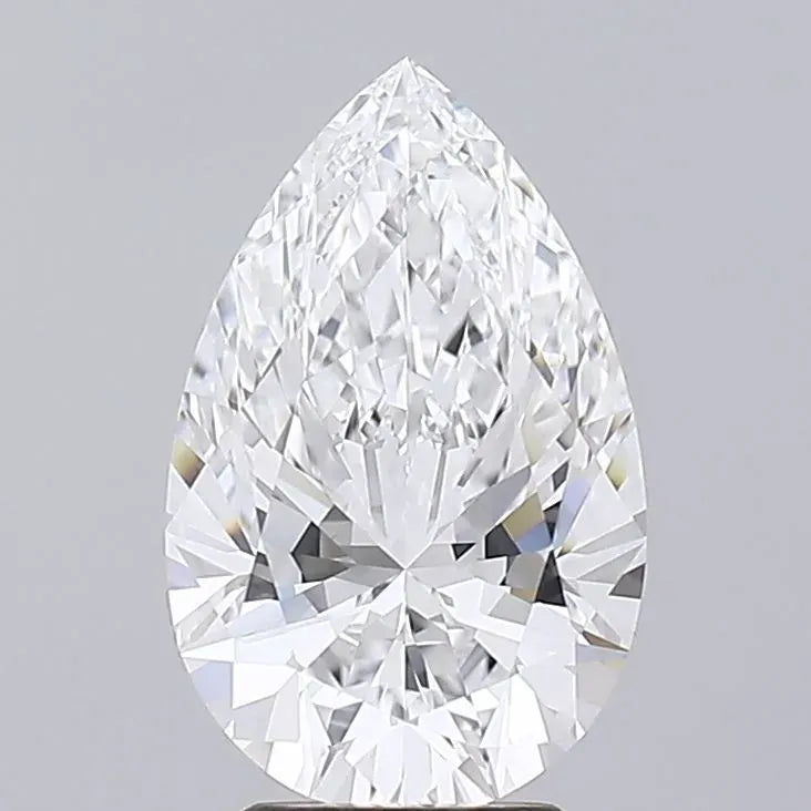 5.86ct Pear Lab Grown Diamond (Colour F, Clarity VVS2, IGI Certified)