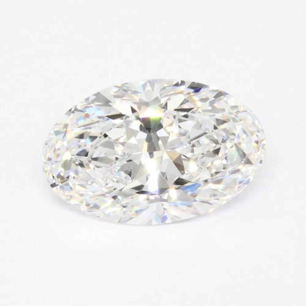 2.50ct Oval Lab Grown Diamond (Colour D, Clarity VS2, IGI Certified)