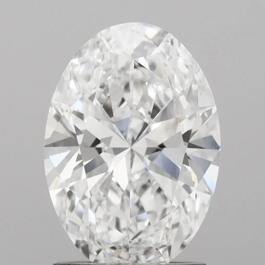 1.65ct Oval Lab Grown Diamond (Colour D, Clarity VVS2, IGI Certified)