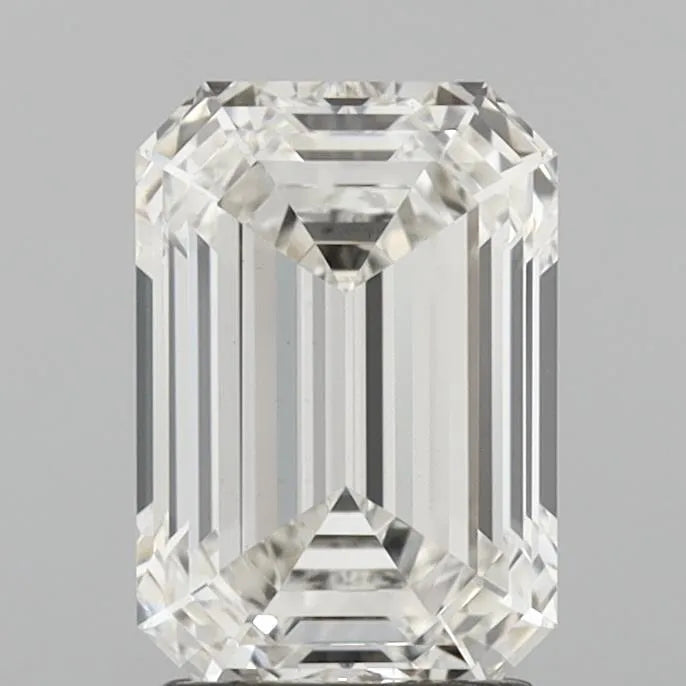 2.10ct Emerald Lab Grown Diamond (Colour G, Clarity VVS2, IGI Certified)