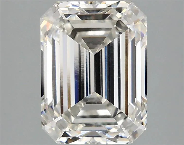 2.66ct Emerald Lab Grown Diamond (Colour G, Clarity VVS2, IGI Certified)