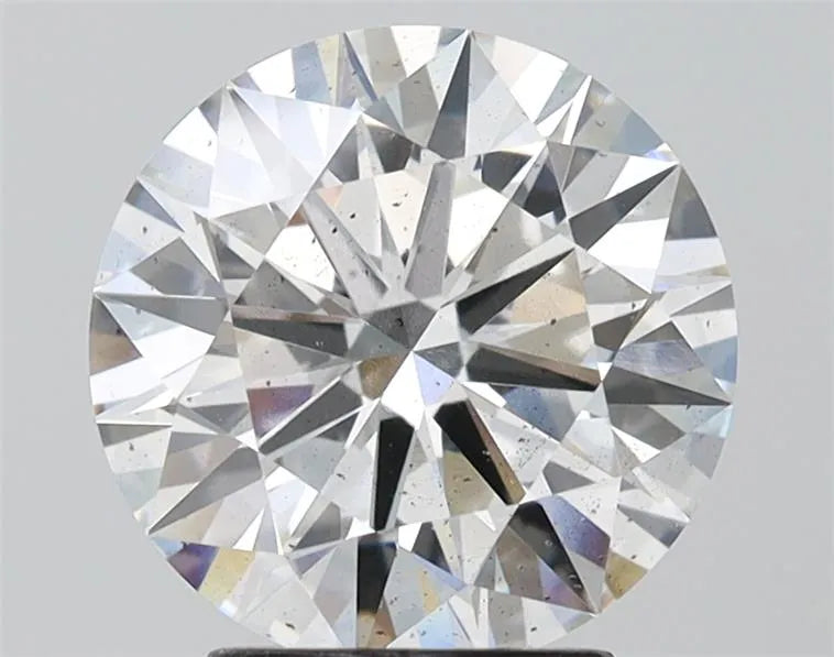 3.01ct Round Lab Grown Diamond (Colour F, Clarity SI2, Cut ID, IGI Certified)