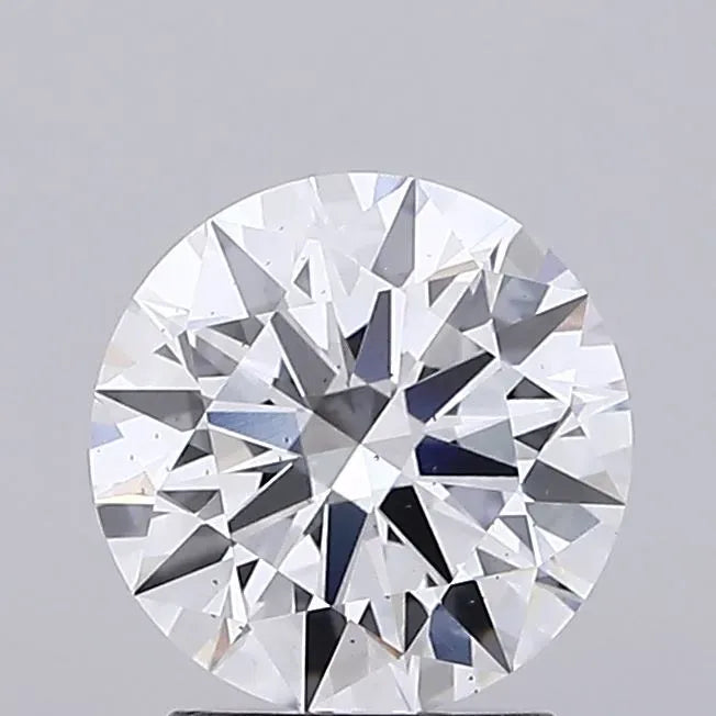 2.07ct Round Lab Grown Diamond (Colour D, Clarity SI1, Cut ID, IGI Certified)