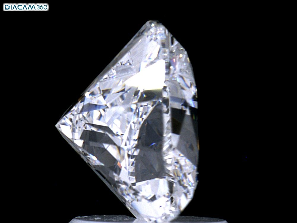Vista interattiva a 360° del diamante