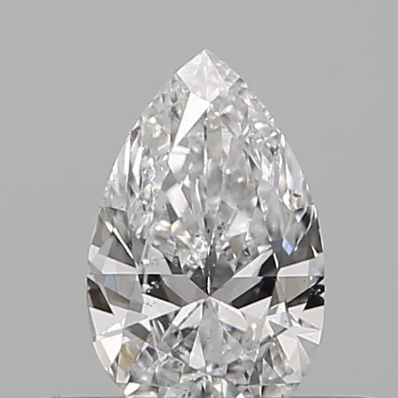 0.09ct Pear Natural Diamond (Colour D, Clarity SI2, Cut VG, IGI Certified)