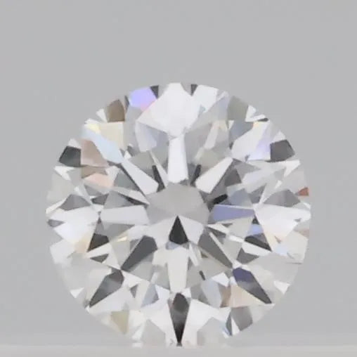 0.13ct Round Lab Grown Diamond (Colour D, Clarity VVS2, Cut EX, IGI Certified)