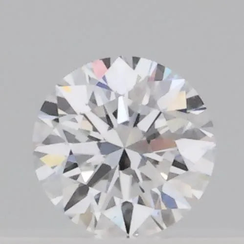 0.13ct Round Lab Grown Diamond (Colour D, Clarity VVS2, Cut EX, IGI Certified)
