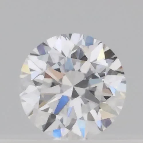 0.13ct Round Lab Grown Diamond (Colour D, Clarity VVS2, Cut EX, IGI Certified)