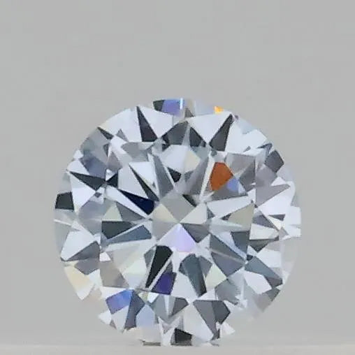 0.13ct Round Lab Grown Diamond (Colour Fancy Light Blue, Clarity VS1, Cut VG, IGI Certified)