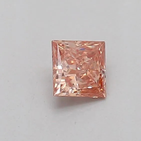 0.15ct Princess Lab Grown Diamond (Colour Fancy Brown, Clarity VS1, IGI Certified)