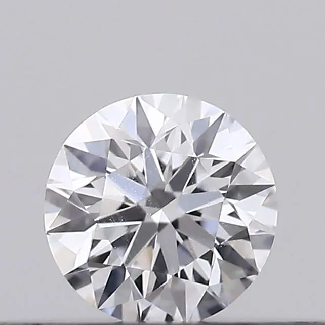 0.15ct Round Natural Diamond (Colour D, Clarity VVS2, Cut EX, GIA Certified)