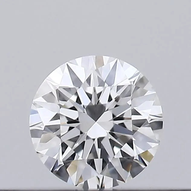 0.15ct Round Natural Diamond (Colour E, Clarity VVS2, Cut EX, GIA Certified)