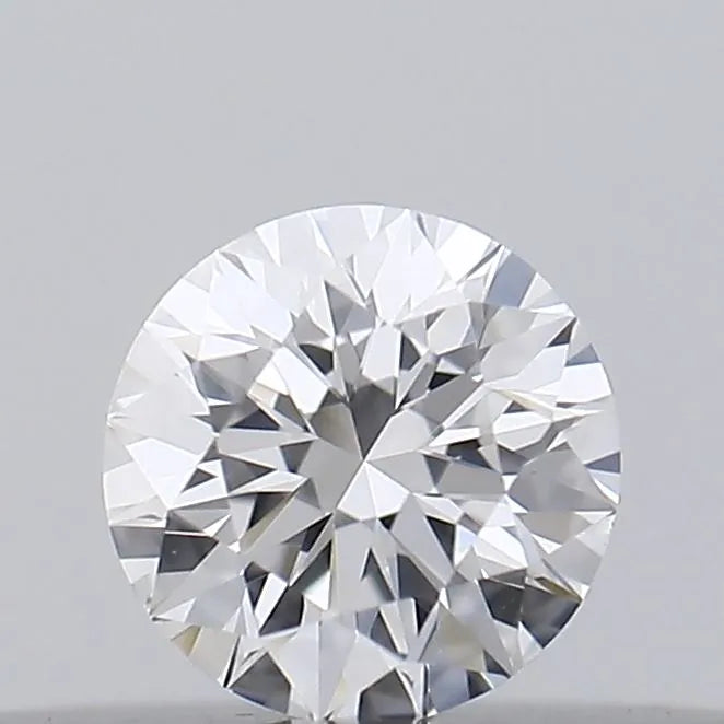0.15ct Round Natural Diamond (Colour E, Clarity VVS2, Cut EX, GIA Certified)