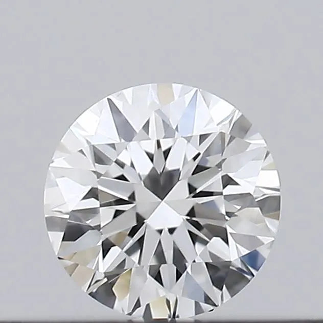 0.15ct Round Natural Diamond (Colour F, Clarity VVS2, Cut EX, GIA Certified)