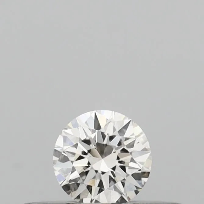 0.15ct Round Natural Diamond (Colour I, Clarity IF, Cut EX, IGI Certified)