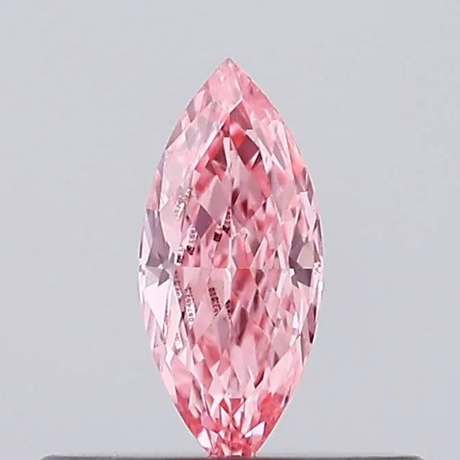 0.16ct Marquise Lab Grown Diamond (Colour Fancy Vivid Pink, Clarity VS1, IGI Certified)