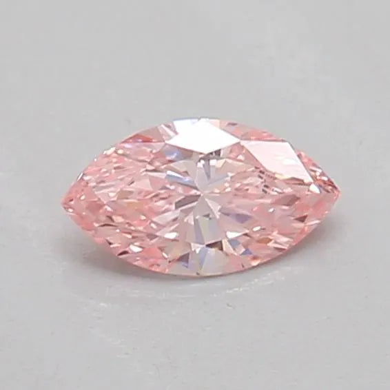 0.16ct Marquise Lab Grown Diamond (Colour Fancy Vivid Pink, Clarity VS1, IGI Certified)