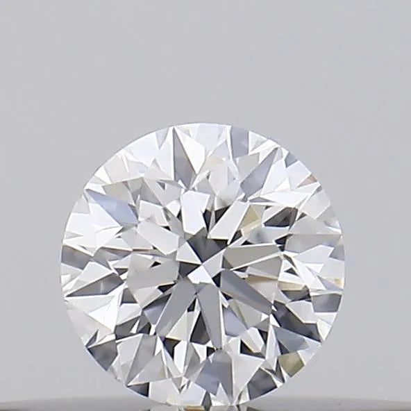 0.16ct Round Natural Diamond (Colour E, Clarity IF, Cut EX, GIA Certified)