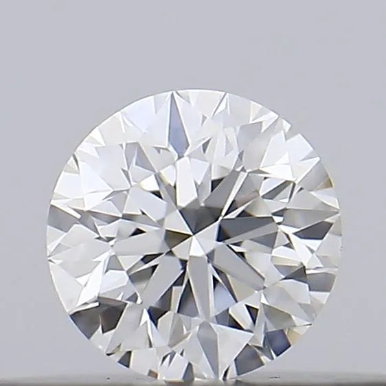 0.16ct Round Natural Diamond (Colour E, Clarity IF, Cut EX, GIA Certified)