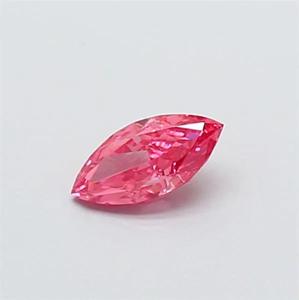 0.17ct Marquise Lab Grown Diamond (Colour Fancy Vivid Pink, Clarity VS1, Uncertified)