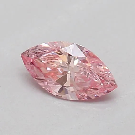 0.18ct Marquise Lab Grown Diamond (Colour Fancy Vivid Pink, Clarity SI1, IGI Certified)