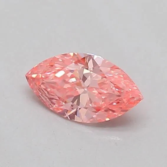 0.18ct Marquise Lab Grown Diamond (Colour Fancy Vivid Pink, Clarity VS2, IGI Certified)