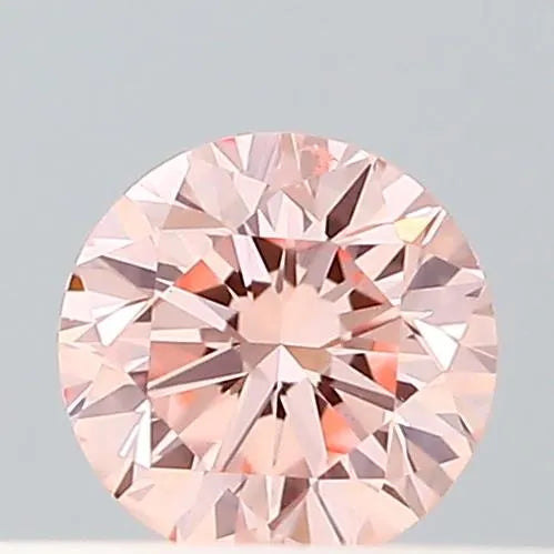 0.18ct Round Lab Grown Diamond (Colour Fancy Intense Pink, Clarity SI1, Cut VG, IGI Certified)