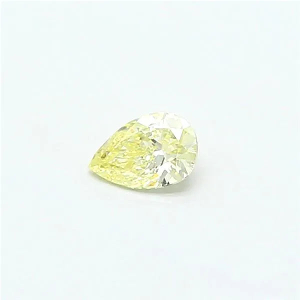 0.19ct Pear Lab Grown Diamond (Colour Fancy Yellow, Clarity SI2, IGI Certified)