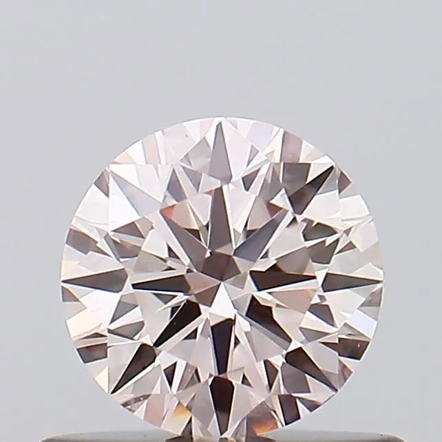 0.19ct Round Lab Grown Diamond (Colour Fancy Light Pink, Clarity VVS2, Cut EX, Uncertified)