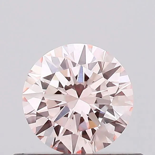 0.19ct Round Lab Grown Diamond (Colour Fancy Pink, Clarity VVS2, Cut EX, Uncertified)