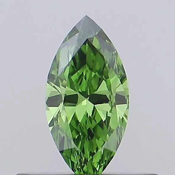 0.20ct Marquise Lab Grown Diamond (Colour Fancy Vivid Green, Clarity VS1, Uncertified)