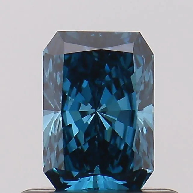 0.20ct Radiant Lab Grown Diamond (Colour Fancy Vivid Blue, Clarity VVS2, Uncertified)