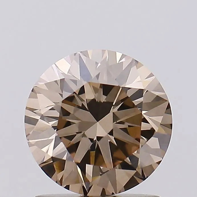 0.20ct Round Lab Grown Diamond (Colour Fancy Brown, Clarity VS1, Cut EX, Uncertified)
