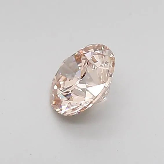 0.20ct Round Lab Grown Diamond (Colour Fancy Light Brown, Clarity VS1, Cut EX, Uncertified)
