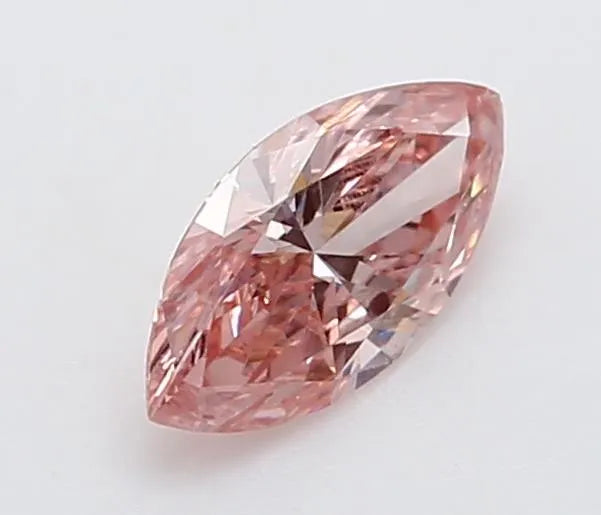 0.21ct Marquise Lab Grown Diamond (Colour Fancy Intense Pink, Clarity VS1, IGI Certified)