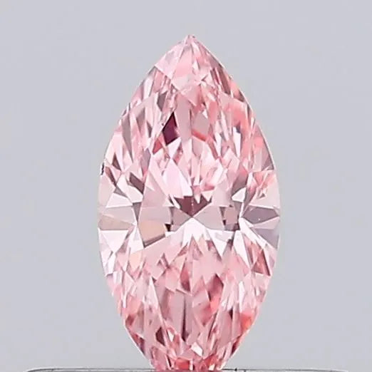 0.21ct Marquise Lab Grown Diamond (Colour Fancy Vivid Pink, Clarity VS1, IGI Certified)