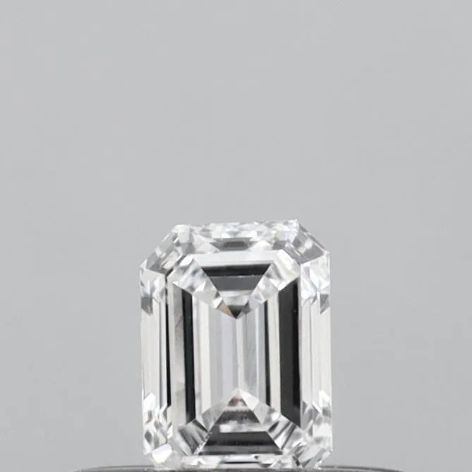 0.22ct Emerald Lab Grown Diamond (Colour D, Clarity VS1, IGI Certified)
