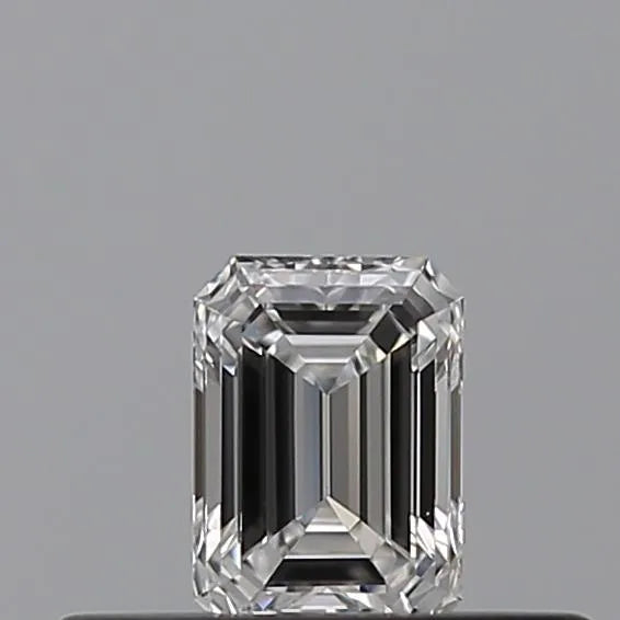 0.23ct Emerald Natural Diamond (Colour F, Clarity VVS1, GIA Certified)