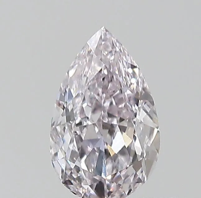 0.23ct Pear Natural Diamond (Colour Very Light Pink, Clarity VS1, GIA Certified)