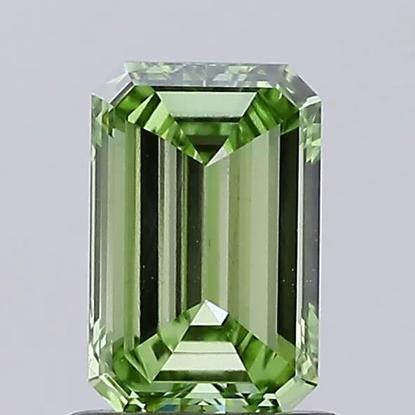 0.24ct Emerald Lab Grown Diamond (Colour Fancy Vivid Green, Clarity VS1, Uncertified)