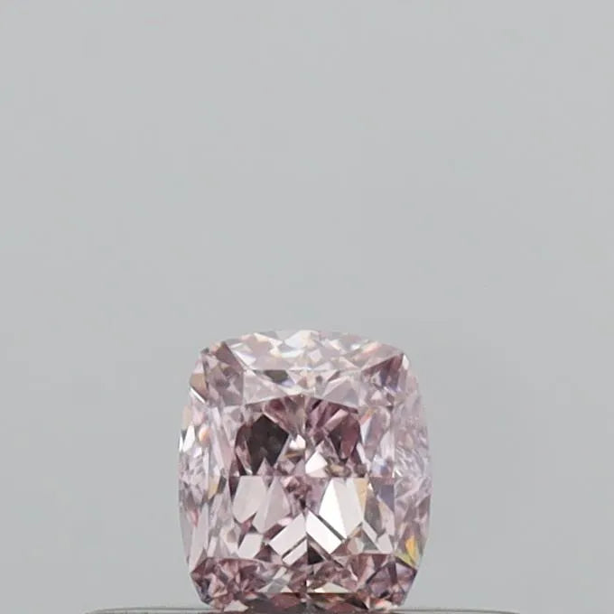 0.25ct Cushion brilliant Natural Diamond (Colour Fancy Brown Pink, Clarity VS2, GIA Certified)